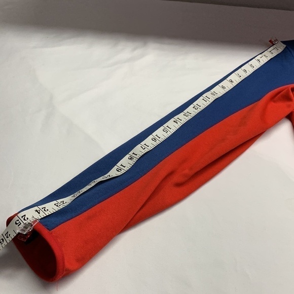 Salomon Soft Shell Advanced Skin Jacket Full Front Zipper Red/Blue Size Small - Picture 12 of 12